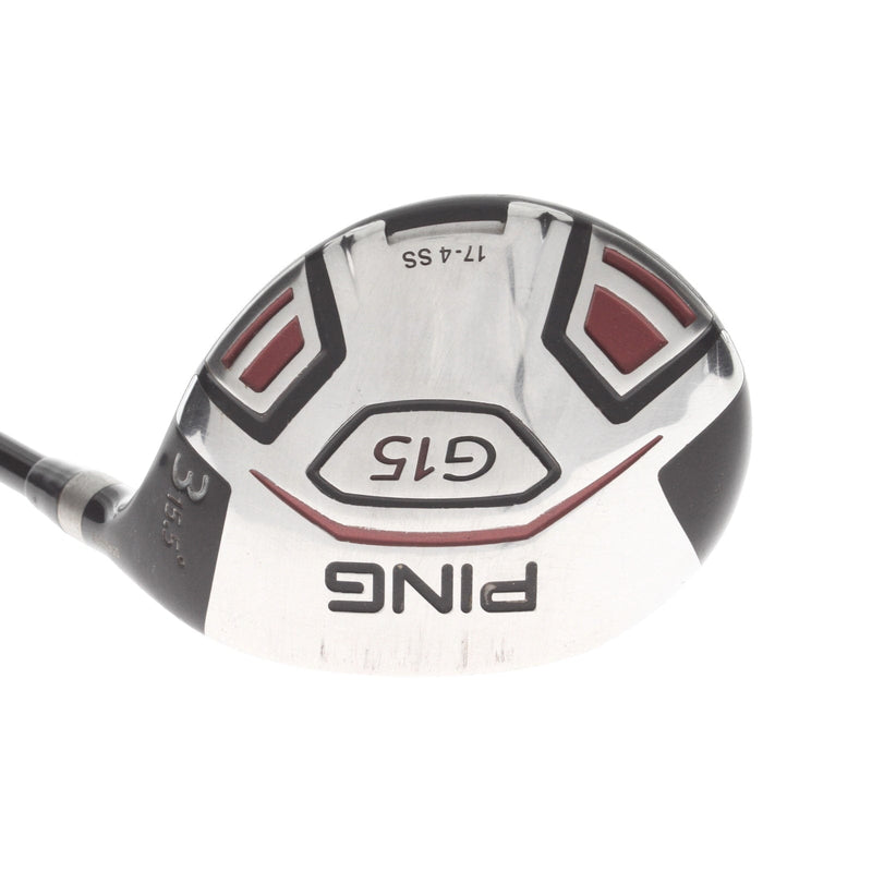 Ping G15 Graphite Mens Right Hand Fairway 3 Wood 15.5* Stiff - Aldila Serrano 75-S