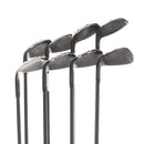 Cobra King T-Rail Graphite Mens Right Hand Irons 5-GW+SW Lite - Cobra Ultralite 45