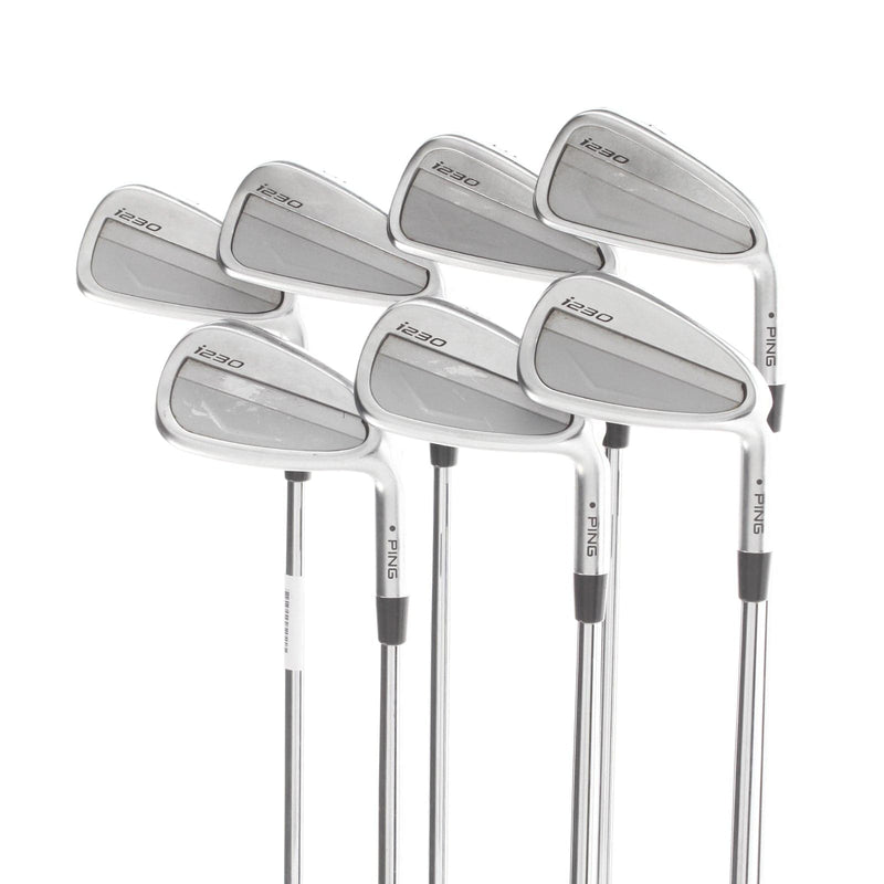 Ping i230 Steel Mens Right Hand Irons 4-PW Black Dot Stiff - Dynamic Gold 120