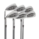 Ping G425 Graphite Mens Left Hand Irons 6-UW Orange Dot 2* Flat Senior - Ping AWT