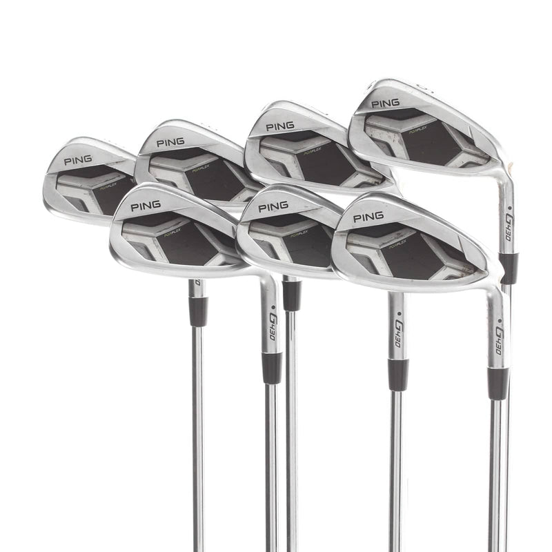 Ping G430 Steel Mens Right Hand Irons 6-PW+45*+50* Black Dot Stiff - N.S. Pro Modus3