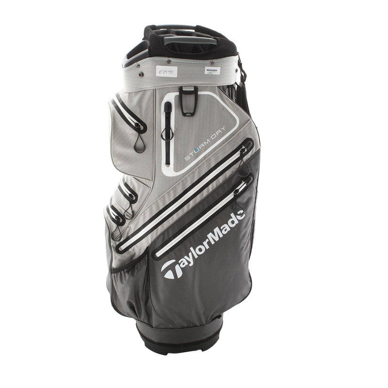 TaylorMade Storm Dry Cart Bag - Grey/Silver/White