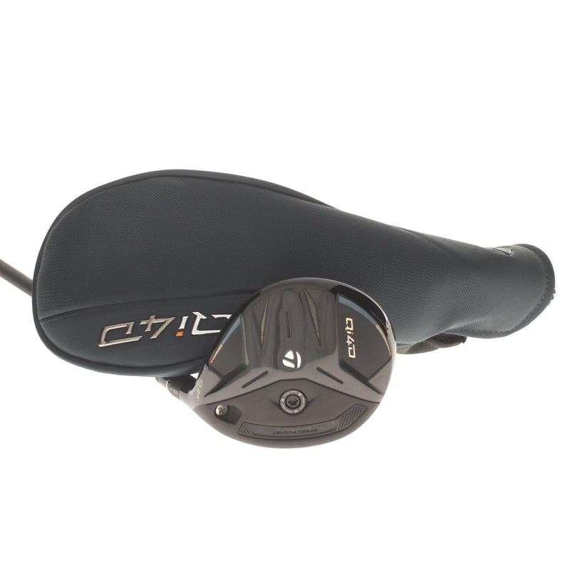 TaylorMade Qi4D Graphite Mens Right Hand Fairway 9 Wood 24* Stiff - Mitsubishiu Chemical REAX 65