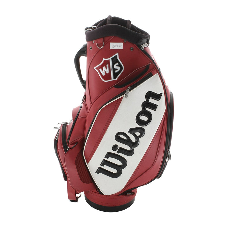 Wilson Cart Bag - Red/White/Black