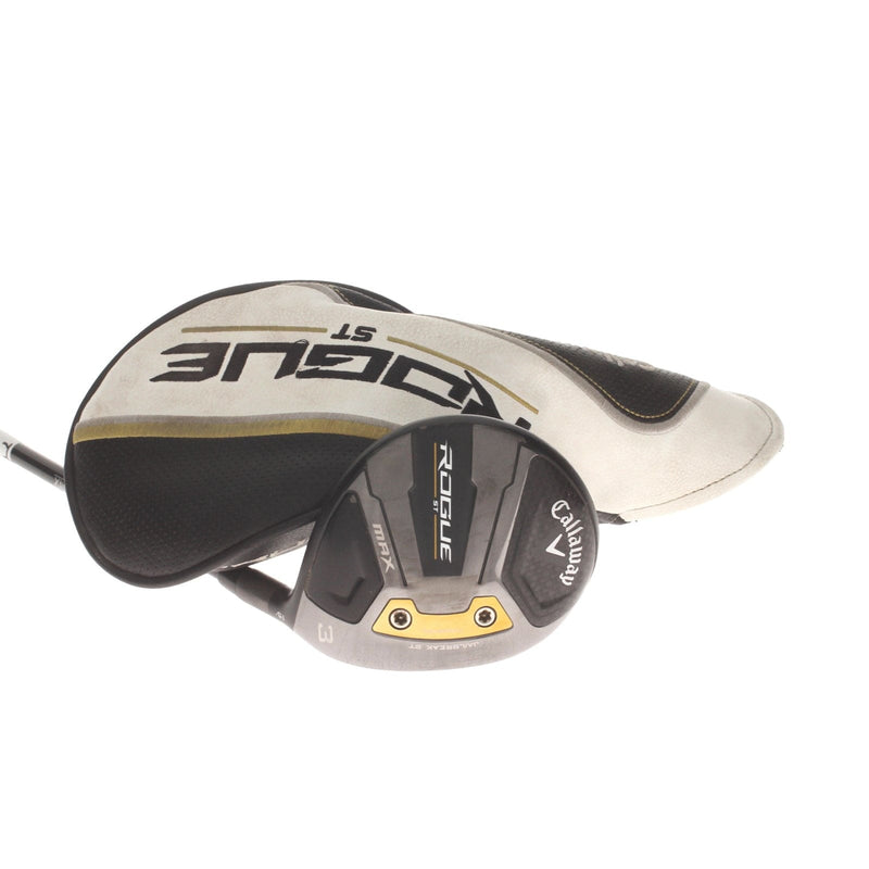 Callaway Rogue ST Max Graphite Mens Right Hand Fairway 3 Wood 15* Stiff - Tensei AV Series Blue 65