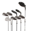 Wilson Deep Red Graphite Mens Right Hand Package Set Regular - Fujikura