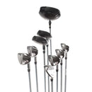 Wilson Deep Red Graphite Mens Right Hand Package Set Regular - Fujikura