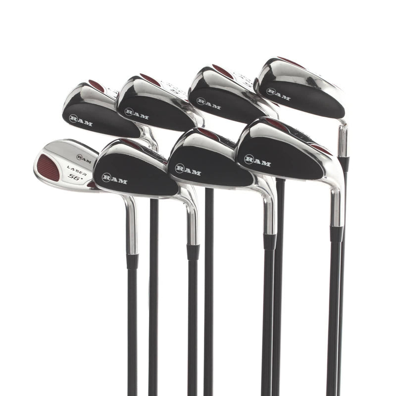 Ram Laser Graphite Mens Right Hand Irons 4-SW Regular - Ram