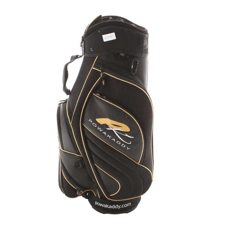Powakaddy Cart Bag - Black/Gold