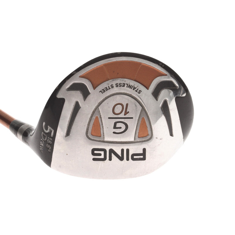 Ping G10 Draw Graphite Mens Right Hand Fairway 5 Wood 18.5* Regular - Ping TFC 129 F