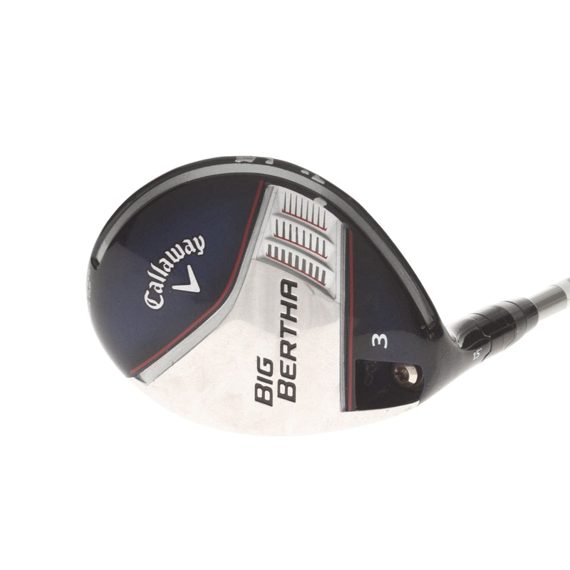 Callaway Big Bertha 2014 Graphite Mens Left Hand Fairway 3 Wood 15* Regular - UST Tourforce Platinum