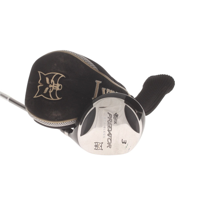 Lynx Predator Graphite Mens Right Hand Fairway 3 Wood 15* Stiff - Lynx Predator LP-75