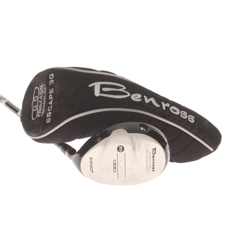 Benross 3G Escape Graphite Mens Right Hand 3 Hybrid 20* Regular - Aldila TM-70 R