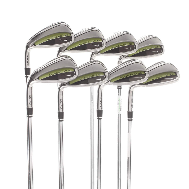 Nike Slingshot SS4D Steel Mens Left Hand Irons 4-SW Stiff - True Temper