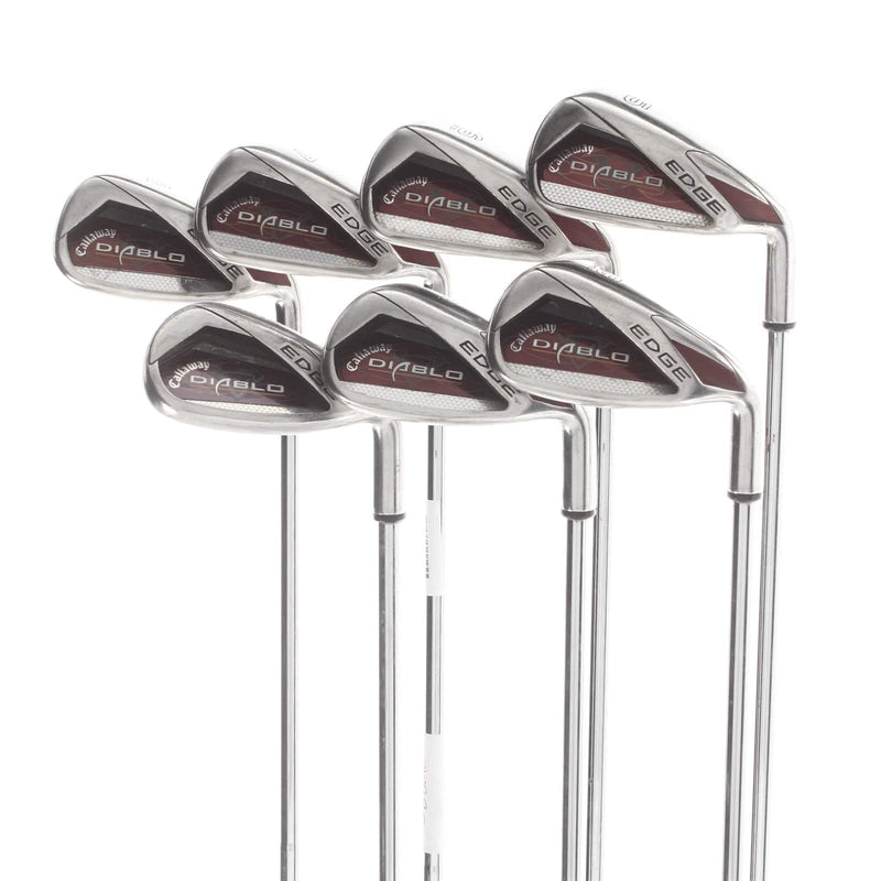 Callaway Diablo Edge Steel Mens Right Hand Irons 5-SW Uniflex - Callaway
