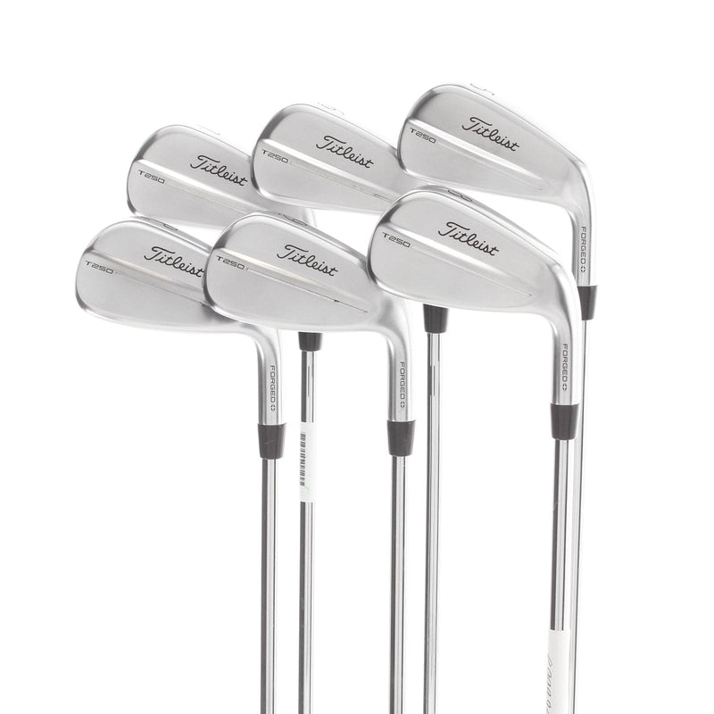 Titleist T250 Steel Mens Right Hand Irons 5-PW Regular - True Temper AMT Black