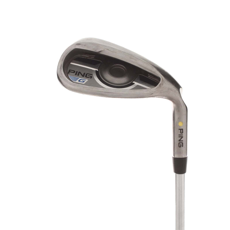 Ping G Series Steel Mens Right Hand Sand Wedge Yellow Dot 54* 1.5* Upright Regular - Project X Rifle 5.5