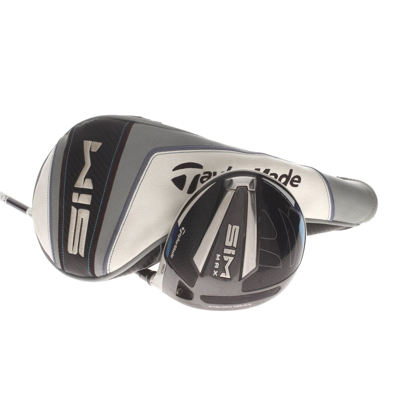 TaylorMade Sim Max Graphite Mens Right Hand Driver 9* Stiff - Fujikura Ventus Blue 6-S