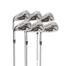 Callaway Apex 21 Steel Mens Left Hand Irons 5-PW Regular - True Temper Elevate MPH 95