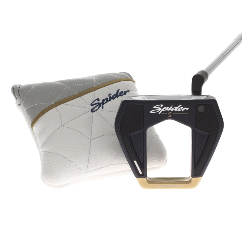 TaylorMade Spider S Ladies Right Hand Putter 33" Mallet TaylorMade Spider 70g Carbon - Super Stroke Pistol Tour