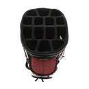 Ping Traverse Cart Bag - Cream/Black/Red