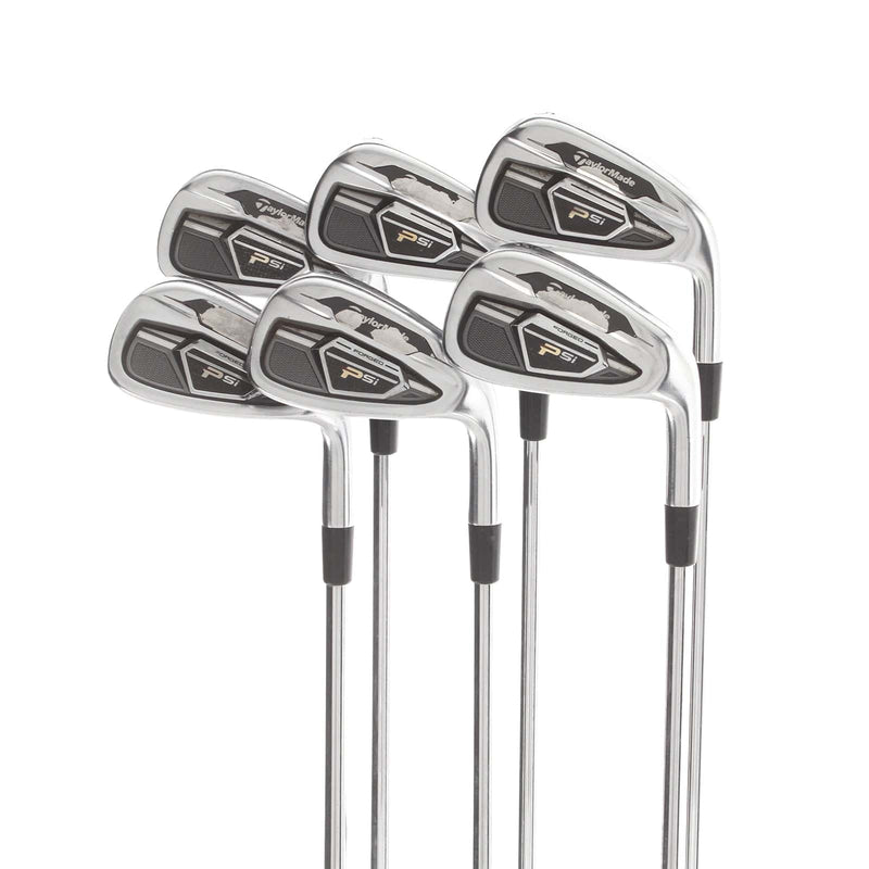 TaylorMade PSi Steel Mens Right Hand Irons 5-PW Regular - KBS Tour C-Taper 105