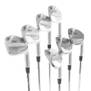 Ping i525 Steel Mens Right Hand Irons 4-PW Orange Dot 2* Flat Stiff - AWT 2.0