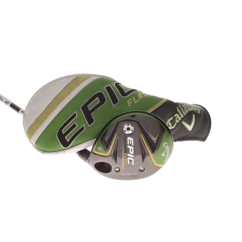 Callaway Epic Flash Graphite Mens Right Hand Fairway 5 Wood 18* Regular - Tensei AV Series 75 Blue