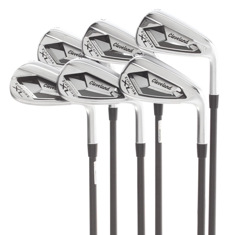 Cleveland Zipcore XL Graphite Mens Right Hand Irons 6-SW Regular - UST Mam iya Helium 601 F3