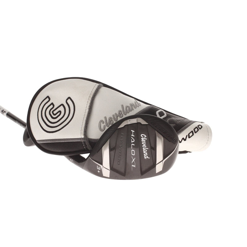 Cleveland Halo XL HY-Wood Graphite Mens Right Hand 3 Hybrid 17* Regular - Tensei AV Series 55 Blue