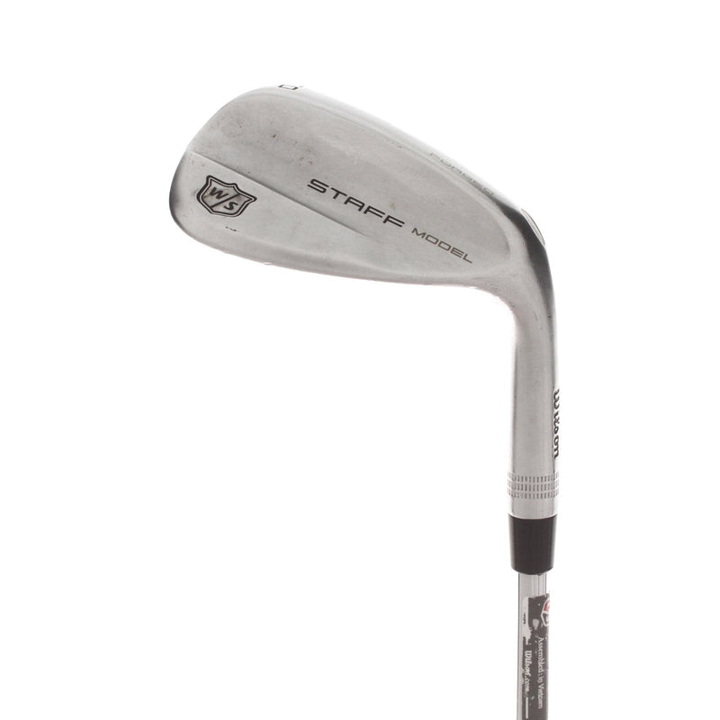 Wilson Model Steel Mens Right Hand Lob Wedge 60* 10 Bounce Stiff - Dynamic Gold 120