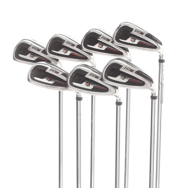 Wilson Di11 Steel Mens Right Hand Irons 5-SW Uniflex - Wilson SL95