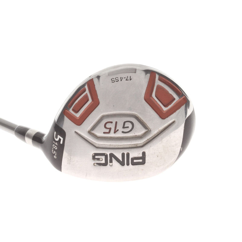 Ping G15 Graphite Mens Right Hand Fairway 5 Wood 18.5* Stiff - Ping TFC 909F