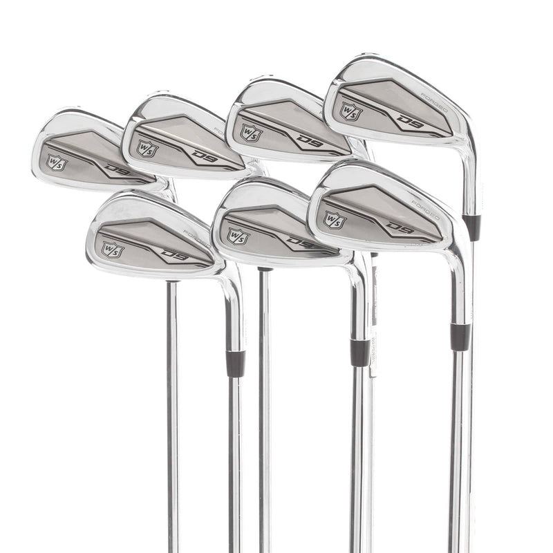 Wilson D9 Forged Steel Mens Right Hand Irons 4-PW Stiff - Dynamic Gold 105 VSS Pro S300