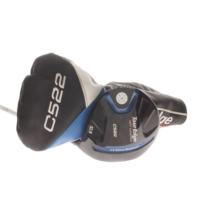 Tour Edge Hot Launch C522 Graphite Mens Right Hand Driver 10.5* Regular - Mitsubishi Chemical Fubuki HL Series 50R