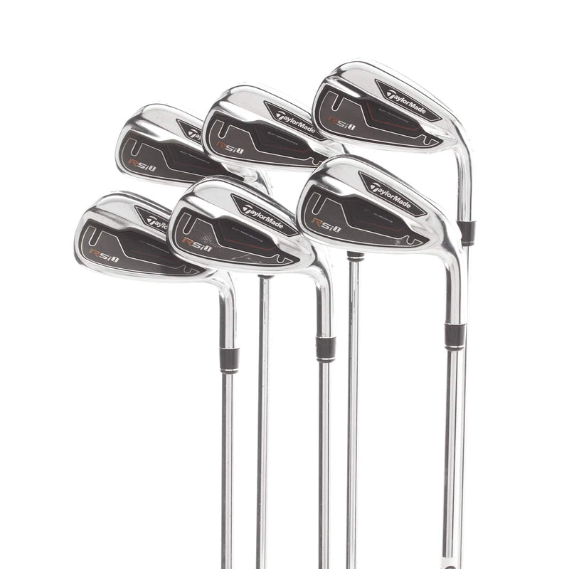 TaylorMade RSi1 Steel Mens Right Hand Irons 5-PW Regular - True Temper Reax Steel 90