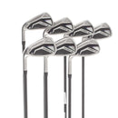Cobra King Aerojet Graphite Mens Left Hand Irons 5-SW Regular - KBS PGI 75 R