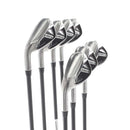Cobra King Aerojet Graphite Mens Left Hand Irons 5-SW Regular - KBS PGI 75 R