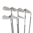 Cobra King Aerojet Graphite Mens Left Hand Irons 5-SW Regular - KBS PGI 75 R