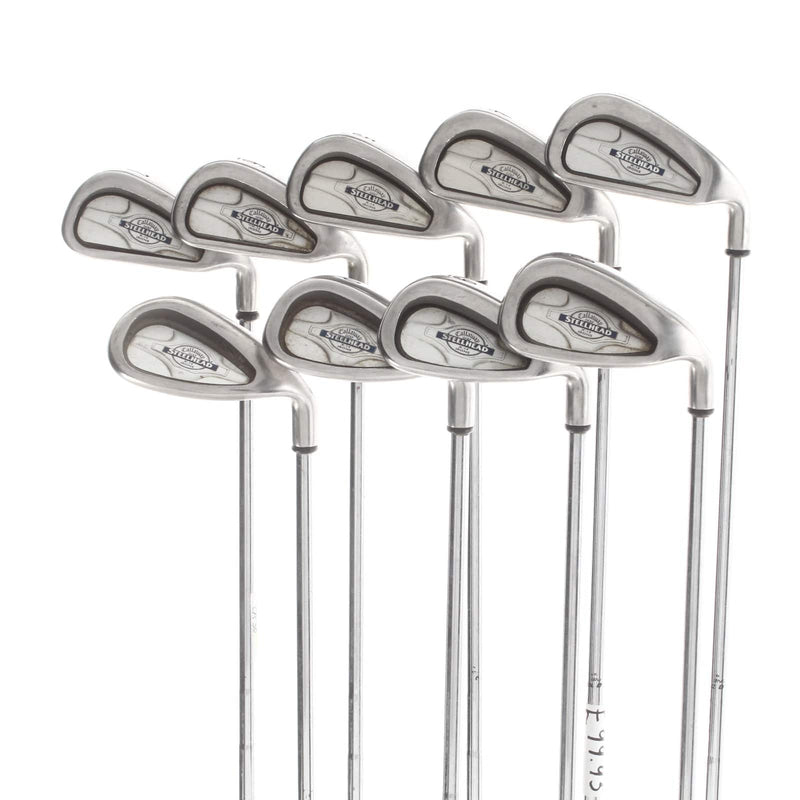 Callaway Steelhead X-14 Steel Mens Right Hand Irons 3-SW Regular