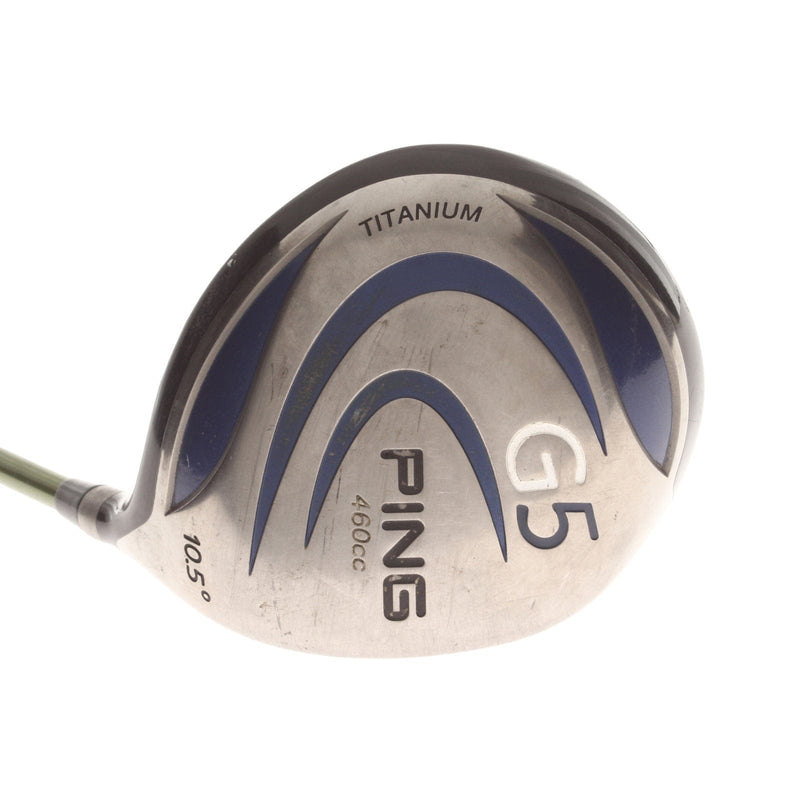 Ping G5 Graphite Mens Right Hand Driver 10.5* Regular - Aldila NVS 65-R 350