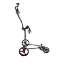 Cruiser 3-Wheel Push/Pull Trolley - Black/Red