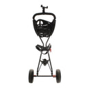 Cruiser 3-Wheel Push/Pull Trolley - Black/Red