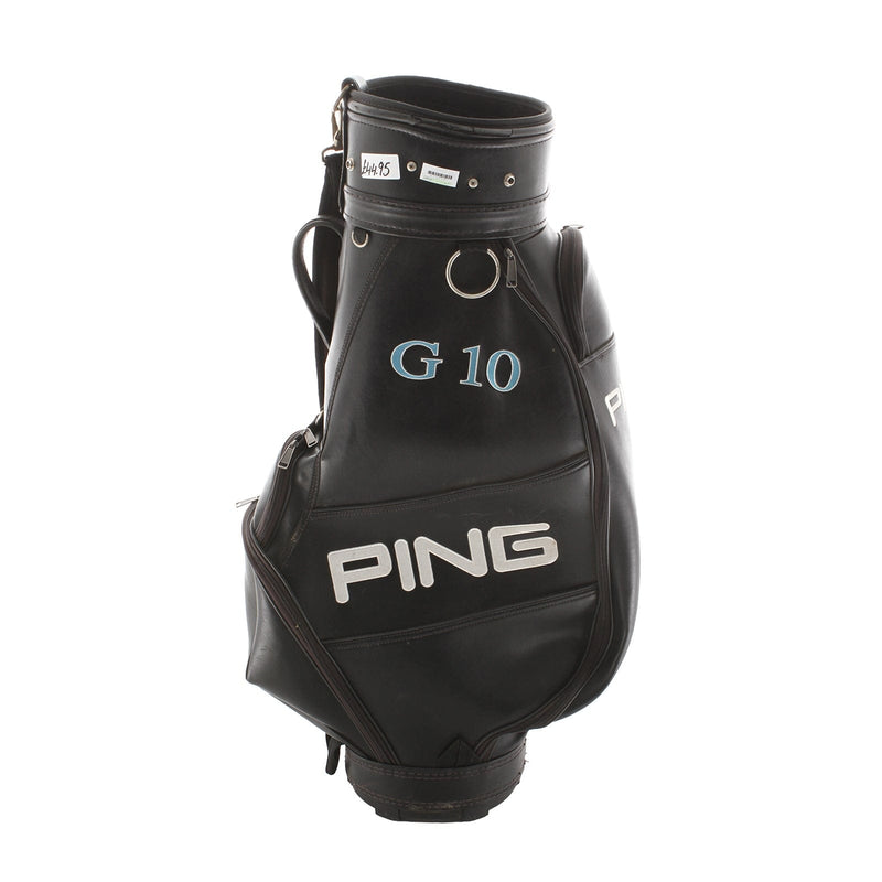 Ping G10 Cart Bag - Black/White/Light Blue