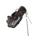 Titleist Players 5 Stand Bag - Black/Red