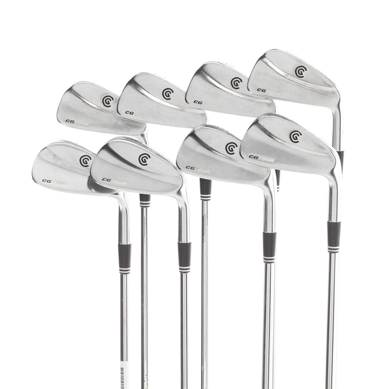 Cleveland CG Tour Steel Mens Right Hand Irons 3-PW Stiff - True Temper Dynamic Gold S300