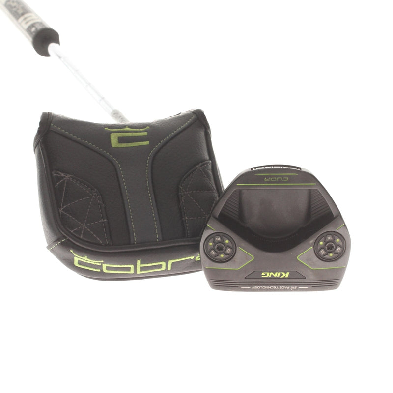Cobra King Cuda Mens Right Hand Putter 33.5" Mallet - Super Stroke