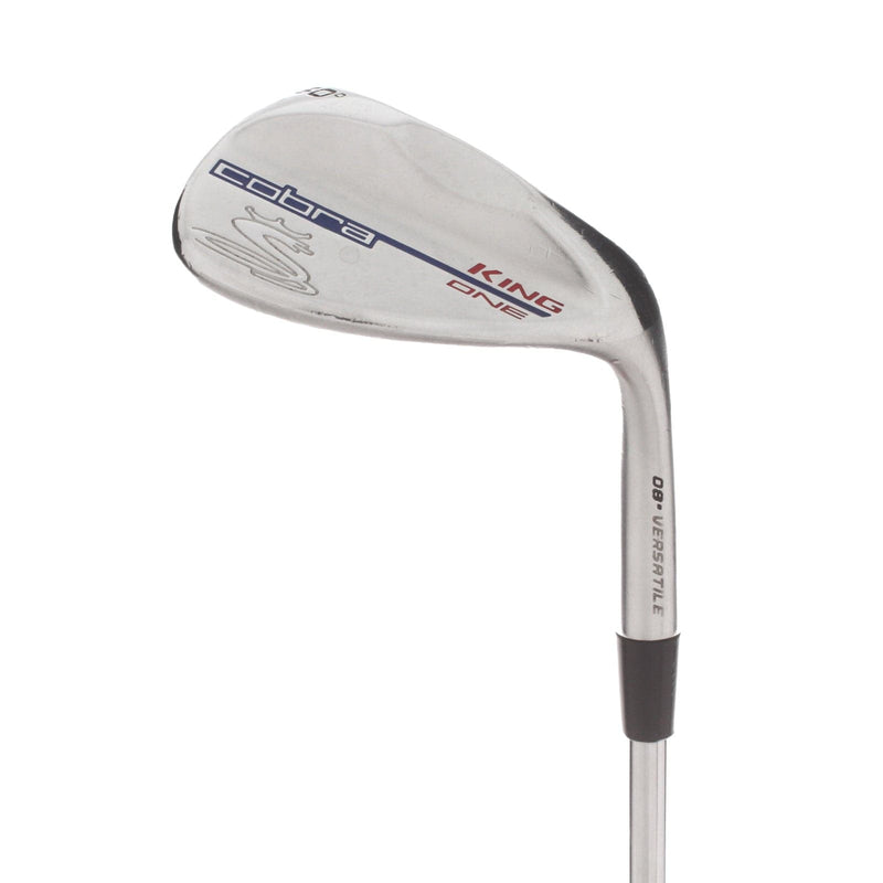 Cobra King One Length Steel Mens Right Hand Lob Wedge 60* 8 Bounce Versatile Grind Stiff - KBS Tour FLT 120
