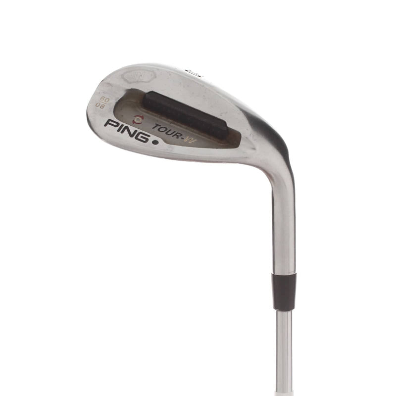 Ping Tour-W Steel Mens Right Hand Lob Wedge Black Dot 60* 8 Bounce Regular - Ping