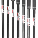 TaylorMade Stealth Black Steel Mens Right Hand Irons 5-AW Regular - KBS Max 85